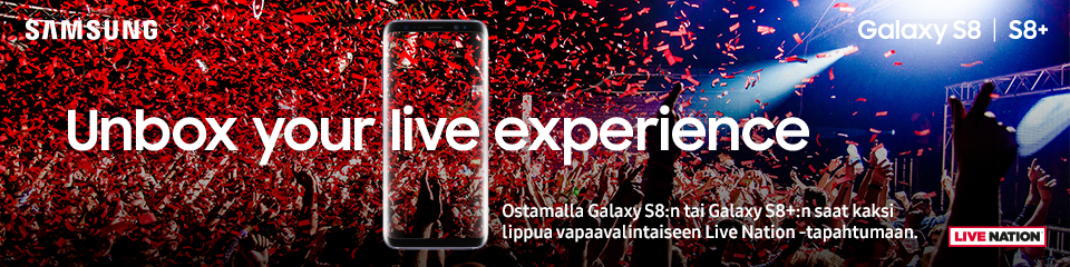 Osta Samsung Galaxy S8/S8+ ja saat tämän edun: Galaxy_S8_Bundle_LiveNation_960x240px_Frame1_FI.jpg